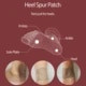 Heel Spur Treatment Pain Relief Patches Herbal Bone Spurs Achilles Tendonitis Patch Heel Pain Plaster Foot Care Tools