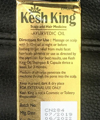 Kesh king ayurvedic Hair Oil for scalp and Premature Hair Loss - 60ML