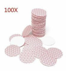 24mm Pressure Sensitive Foam Liner Safety Tamper Seals for Jar Lid 100 RED