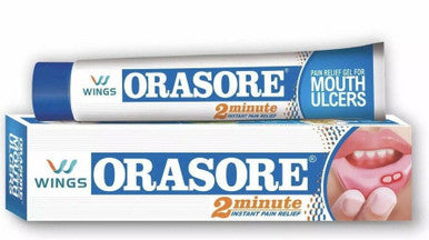 Orasore Gel Quick Relief Mouth Ulcer 2 Minutes