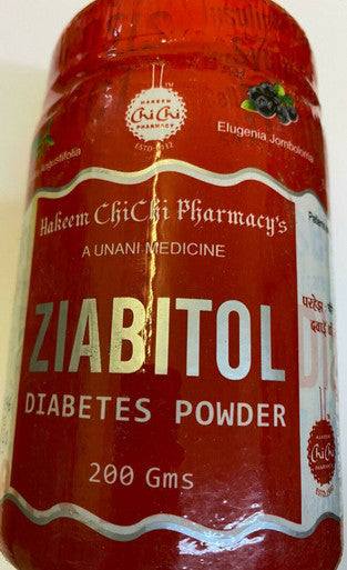 Ziabitol ziabetol powder for blood glucose control diabetes 200g