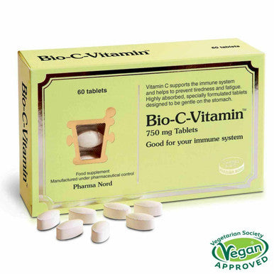 Bio C Vitamin C 750mg Pharma Nord (1.5kg oranges) Anti oxidant water soluble 60