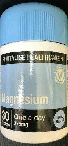 Magnesium 375mg Bone health 30 tablets