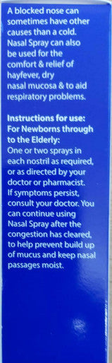 Nasofed Saline Nasal Spray 15ml