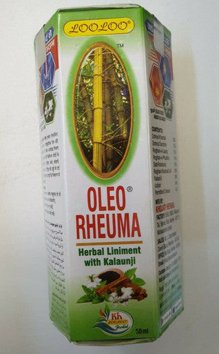 Oleo Rheuma Liniment With Kalaunji Joint aches and muscle pains oil 100ml