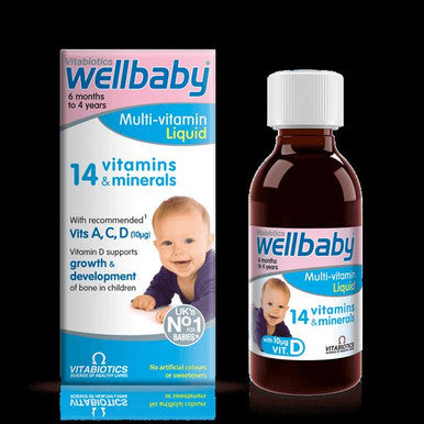 Multi-Vitamin Liquid, 150 ml Wellbaby Vitabiotics