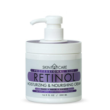 Retinol Moisturizing & Nourishing Cream Skin Care 16.9 OZ / 500 ML