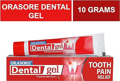Orasore Dental Gel is a unique 2-minute instant pain relief gel formulated with fast acting