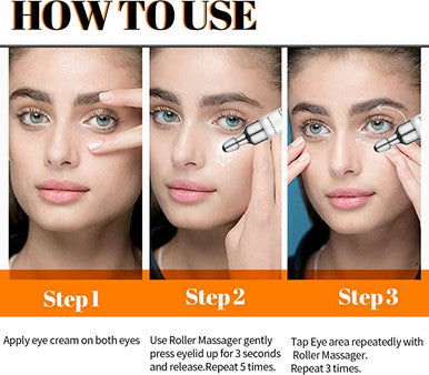 Vitamin C Eye Serum 20ml ,for Dark Circles Puffy Eyes,Anti-Wrinkle Anti-Aging