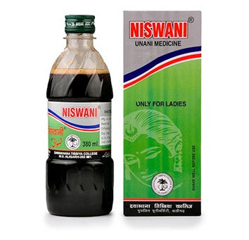 Niswani Syrup helping women regulate their menstrual cycle 500ml