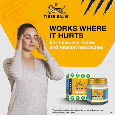 Tiger balm white for fast pain relief