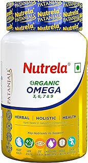 Organic Omega capsules 60 Organic Flaxseed Oil,sea Buckthorn Oil, vitamin E