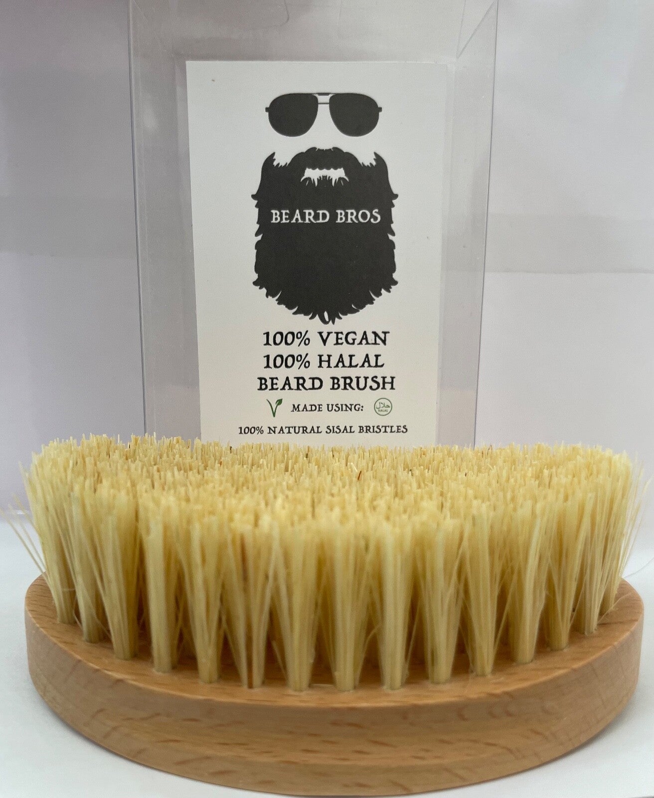 BEARD BROS – Halal Vegan Natural Sisal Bristle Beard Brush