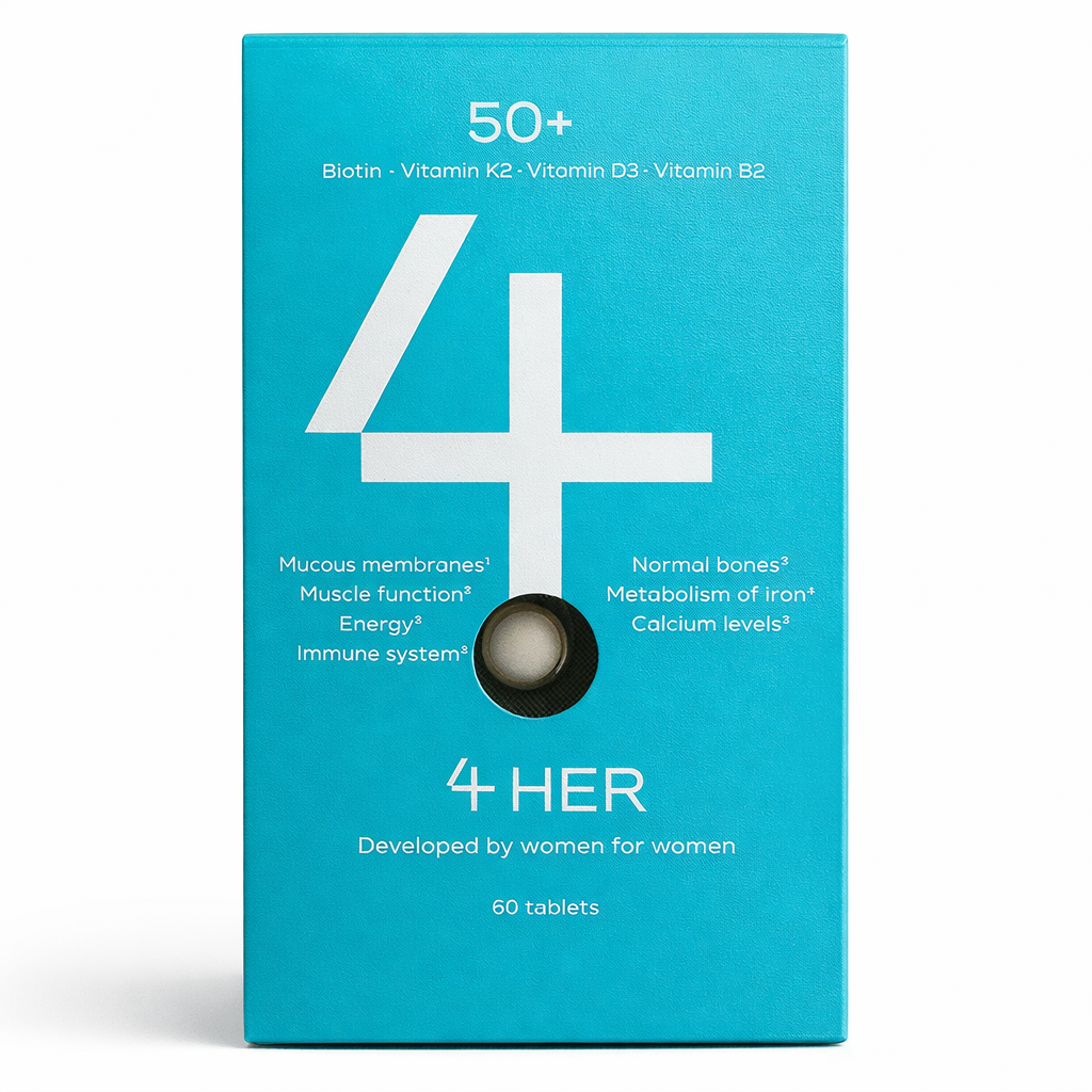 Multivitamins for Women Vegan Multivitamin Tablets – 60 Tablets, 50+