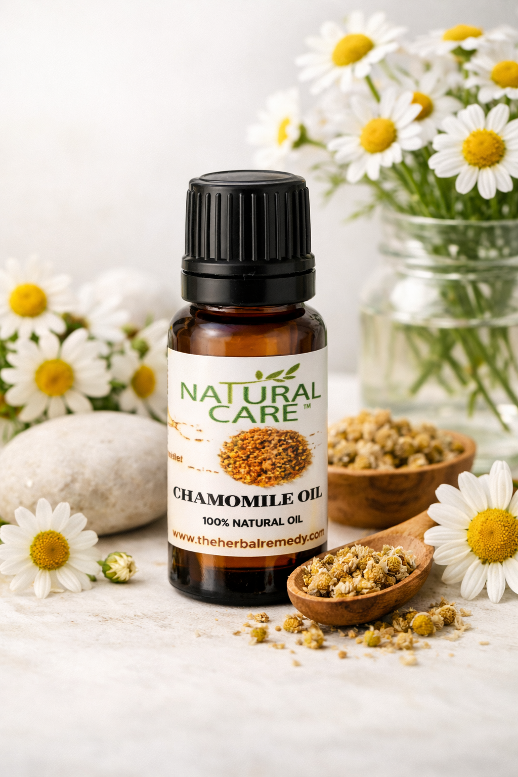 Chamomile Oil – 100% Natural Essential Oil – Calming & Skin Support – 10ml | Natural Care