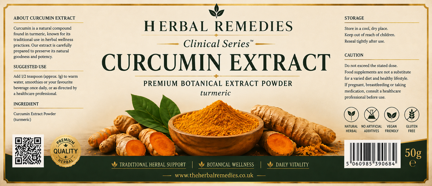 Curcumin Extract (Curcuma longa) 95% — Standardised | Clinical Series™