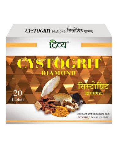 Cystogrit Diamond 20 Tablet support the normal functioning of the kidneys and promote overall urinary system health