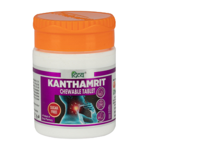 Kanthamrit Vati -40 tabs relieve sore throat and coughing