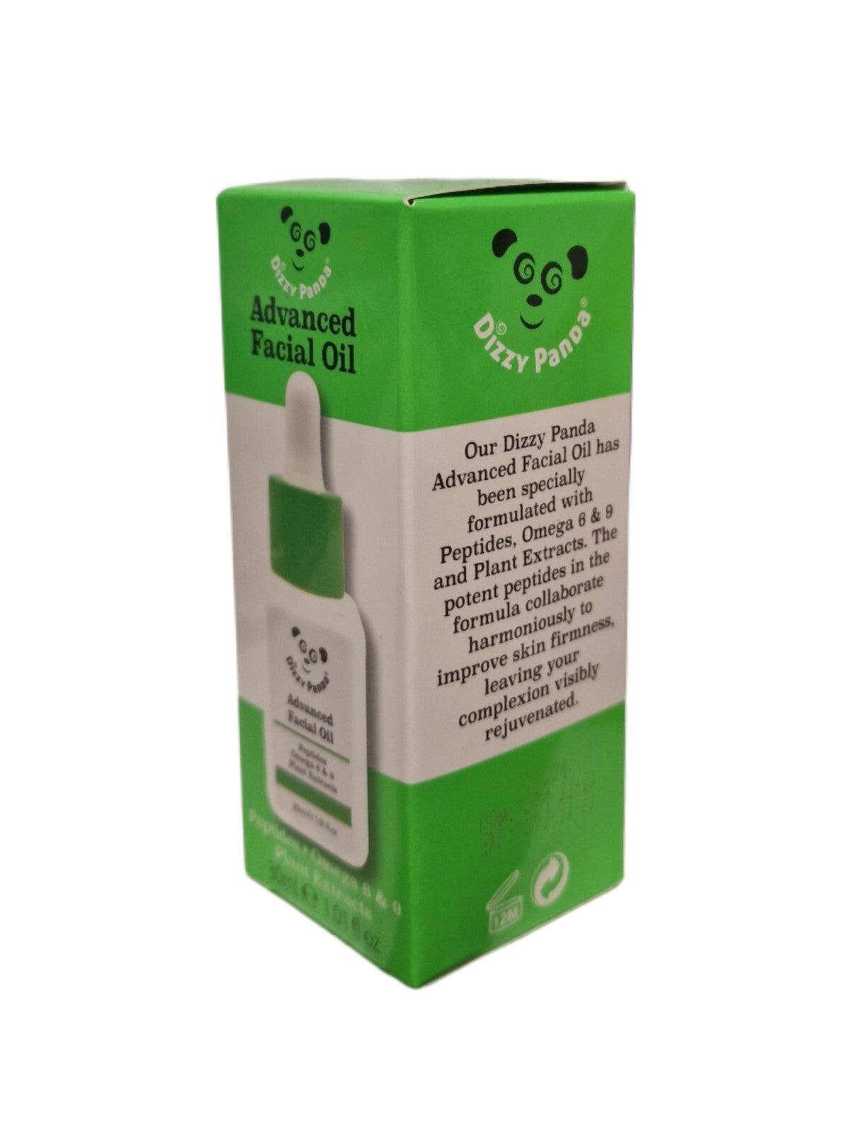 Dizzy Panda Advanced Facial Oil for Peptide Omega 6 & 9 Plant Extract 30ml