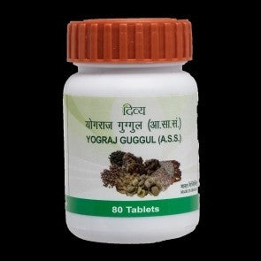 Yograj Guggul 80 Tablets for Joint & Nervous System Health