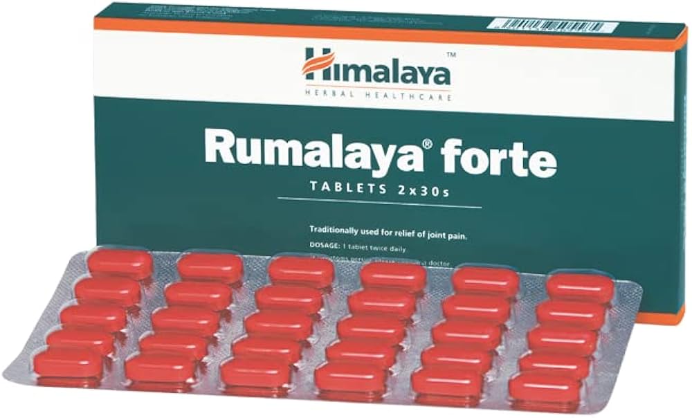 Himalaya Rumalaya Forte Herbal Support for Joint Comfort & Mobility