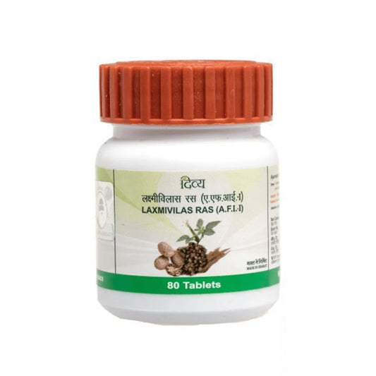 Laxmi Vilas Ras -160 tabs  for respiratory issues such as cough, cold, and rhinitis.