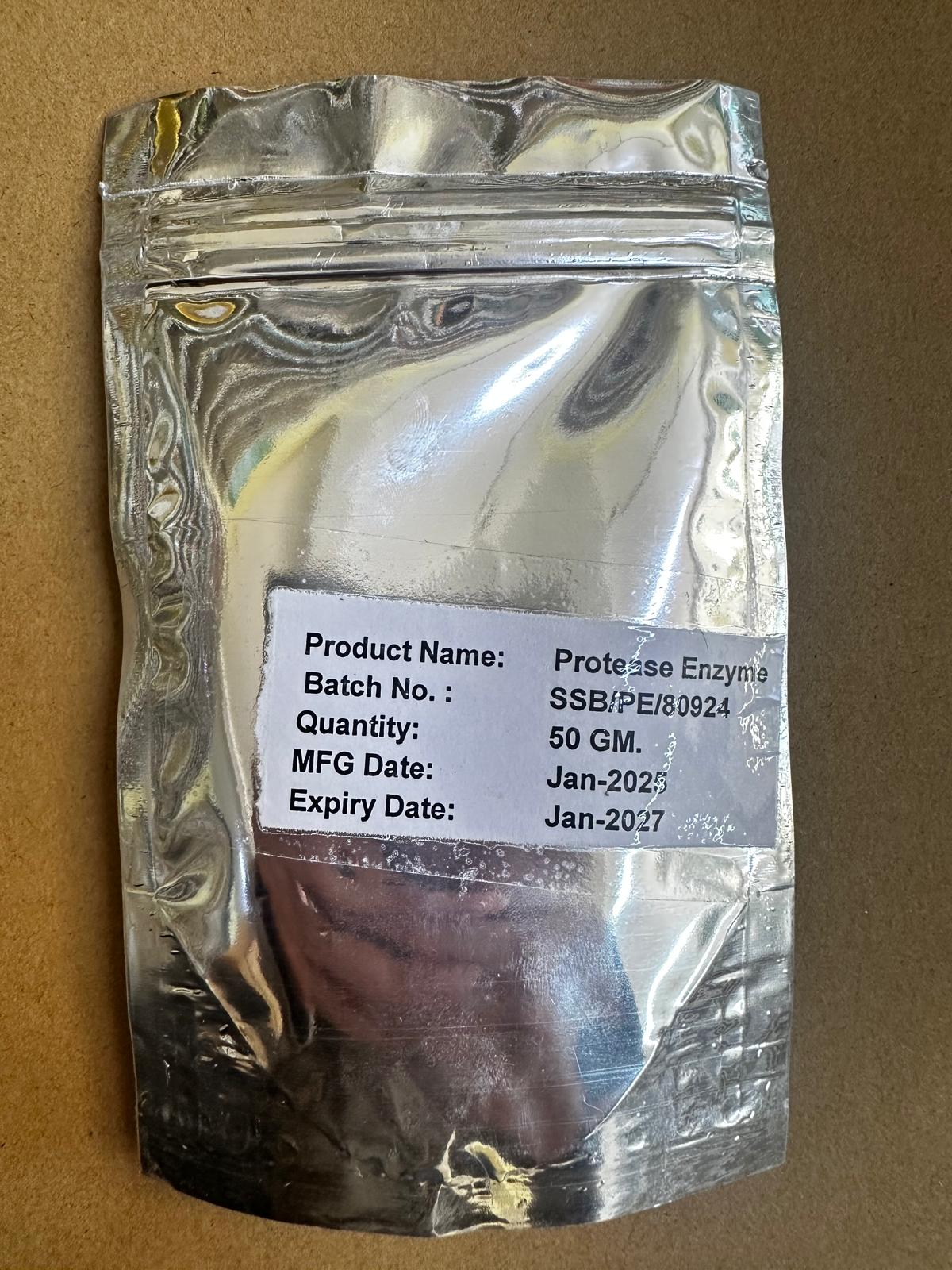 Protease enzyme extract