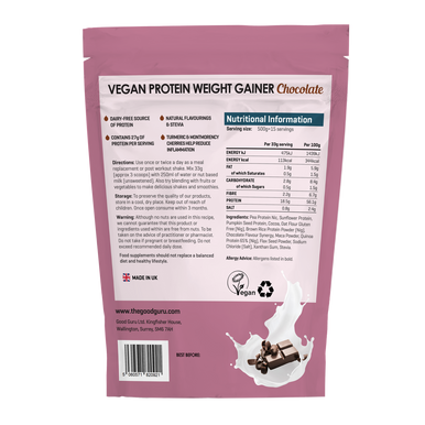 Weight Gainer Vegan Protein - Chocolate 500g
