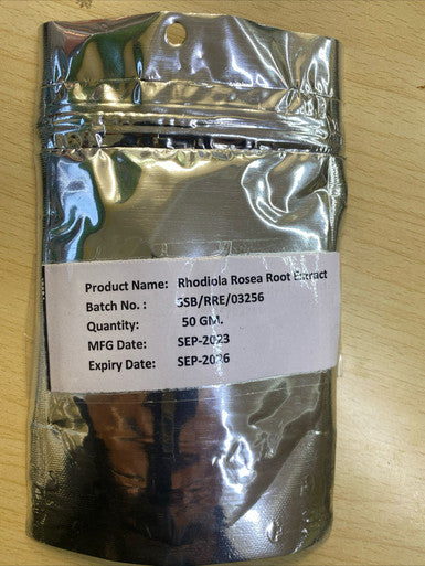 Rhodiola rosea root extract pure powder 50gm