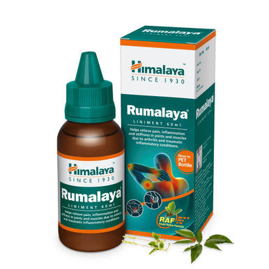 Rumalaya Liniment for muscular joint knee pain relief 60ml