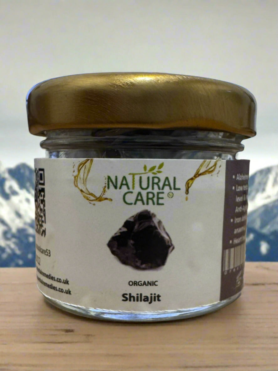 SHILAJIT used in Ayurveda for energy, stamina, cognitive function, and sexual