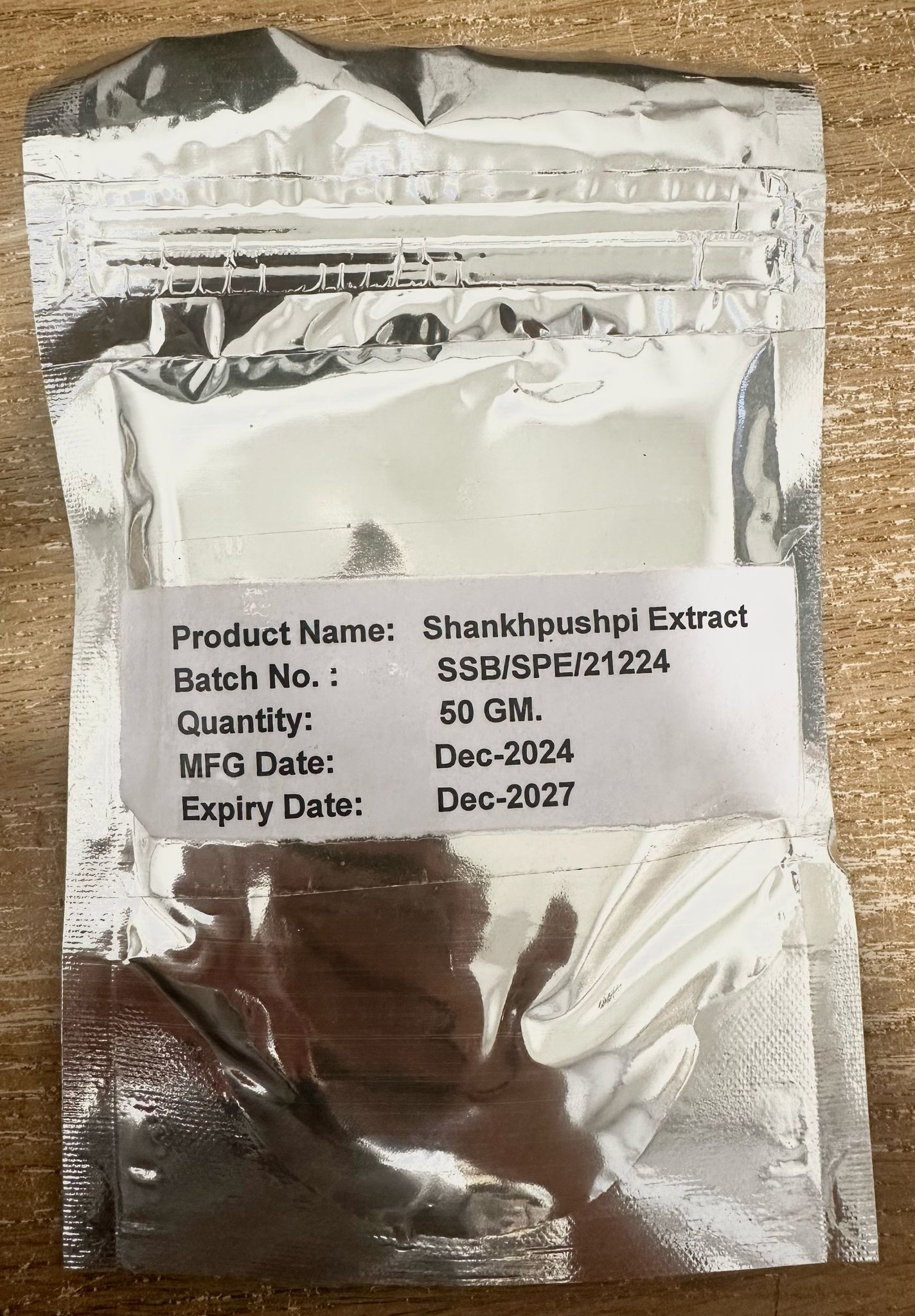 Shankhpushpi Extract (Convolvulus pluricaulis)- 50g powder