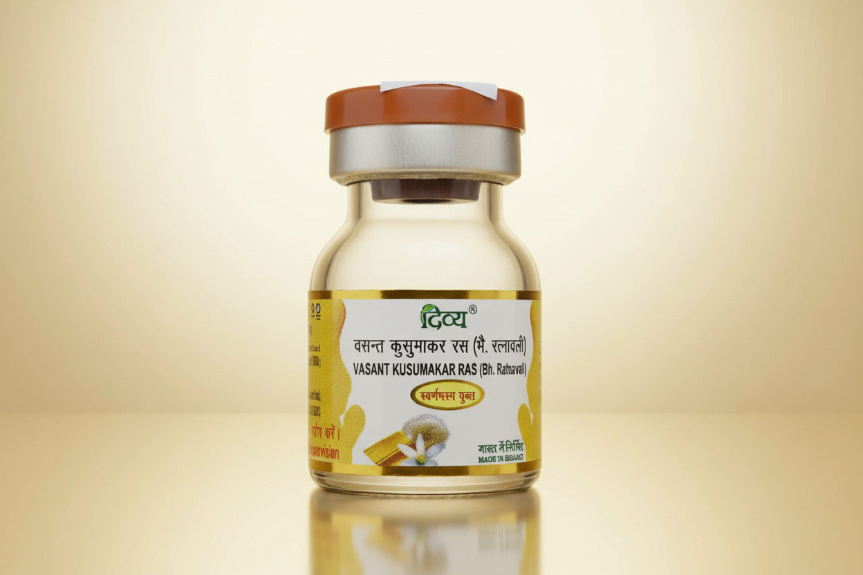 Swarn Basant malti bhasm 1g rejuvenating and immune-boosting