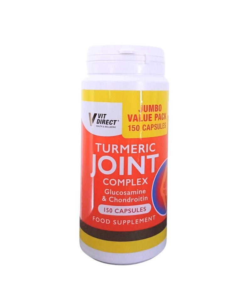 Turmeric Joint Complex Glucosamine 150 Capsules may help reduce pain and improve function in osteoarthritis