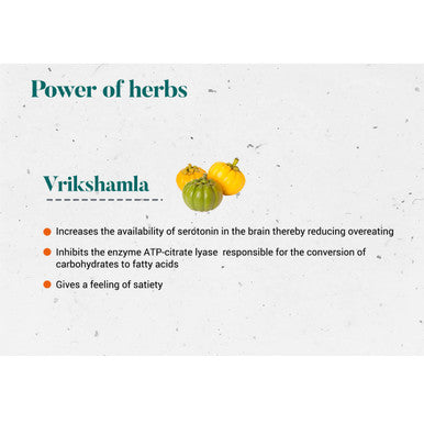 Vrikshamla, garcinia Weight loss weight wellness 60 Tablets