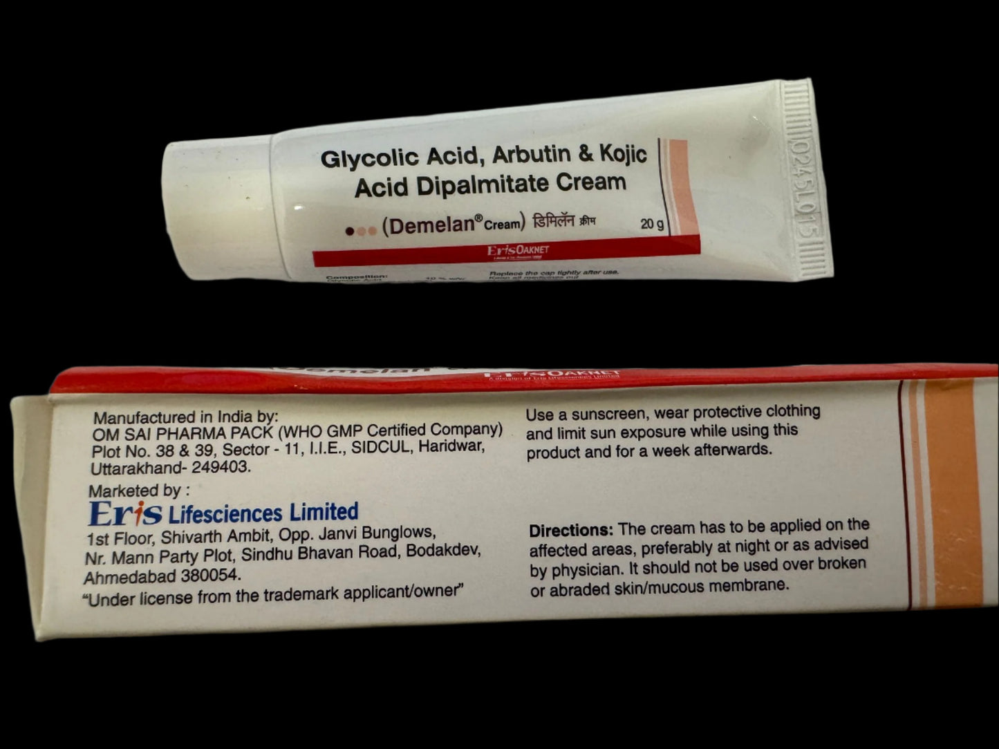 Glycolic Acid Arbutin Kojic Acid For Hyper Pigmentation : 20g