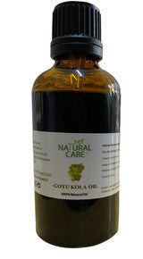 Organic Gotu Kola Oil 50ml glass bottle