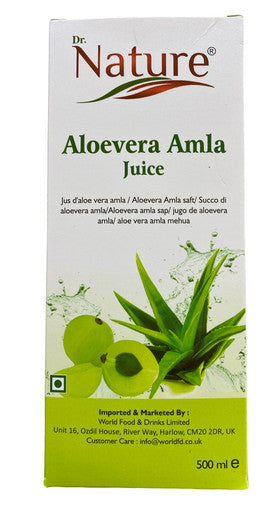 Aloevera Amla Juice 500ml - Boost Immunity and promote weight loss