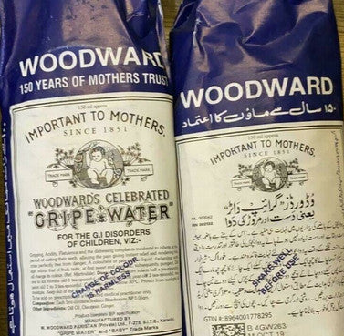 Woodwards Gripe Water may help reduce stomach discomfort and bloating.100ml