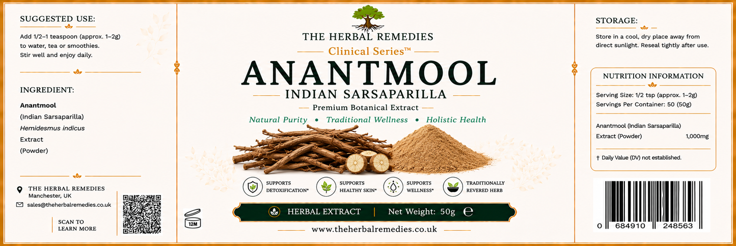 Anantmool Extract Powder (Hemidesmus indicus), Indian Sarsaparilla