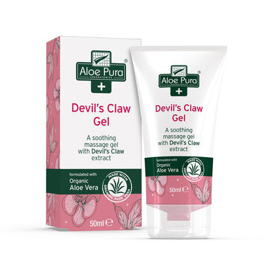 Devil's Claw 50 ml gel formulated with Organic Aloe Vera