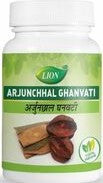 Arjun chhal Ghanvati Arjun chaal, Arjun Heart Tonic 100 tablets lion brand