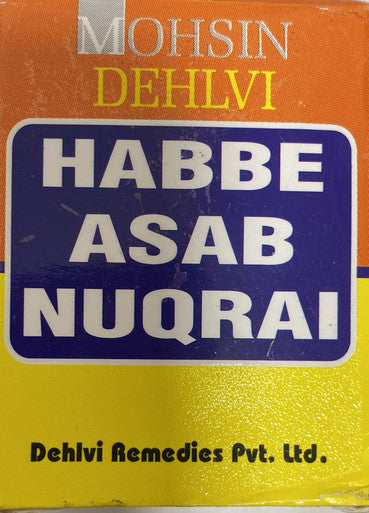 Habbe Aasab Nuqrai 20 tablets strengthen nerves in sexual debility