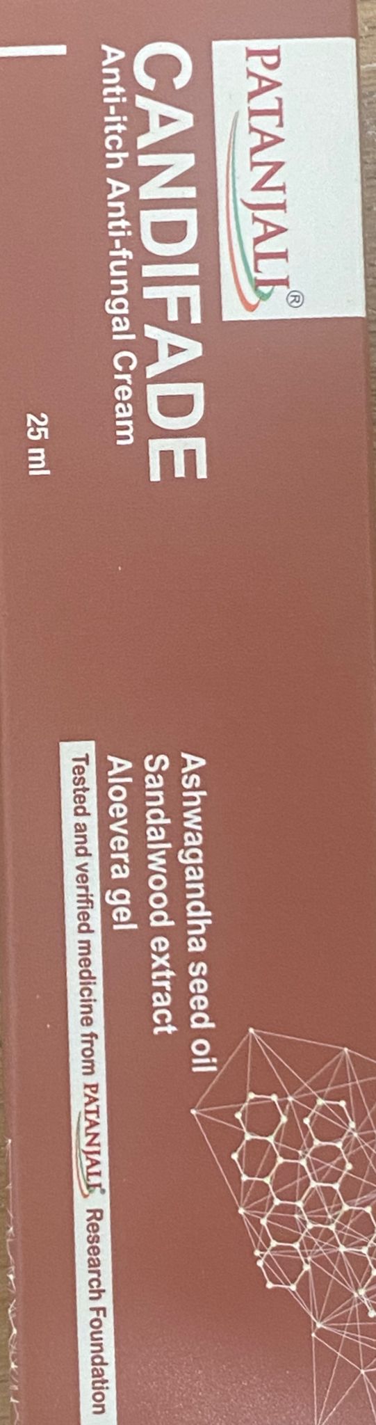Candifage Cream 25g – Herbal Skin Care Topical Application anti itching, anti-fungal