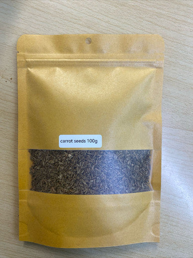 Carrot Seeds 100g Daucus carota Ghajar beej