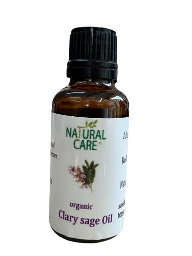 Organic Clary Sage 30ml for Menstrual Cramp Relief