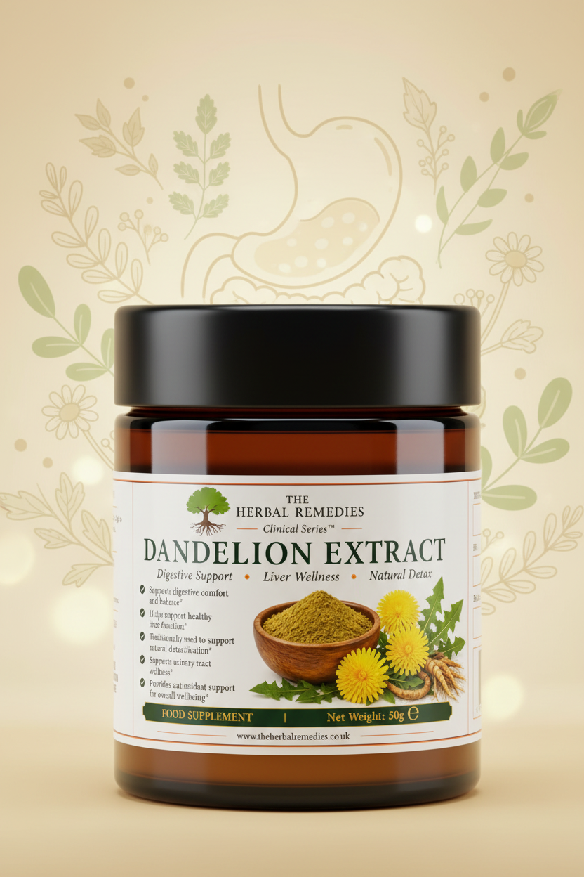 Dandelion Root Extract | Liver, Digestive & Fluid Balance Support
