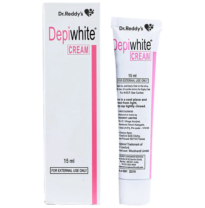 Depiwhite cream for hyper pigmentation, malsama and reduce dark spots 15ml