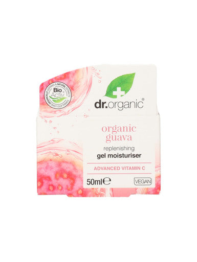 Dr Organic Guava Gel rich in vitamin C Moisturiser, 50ml