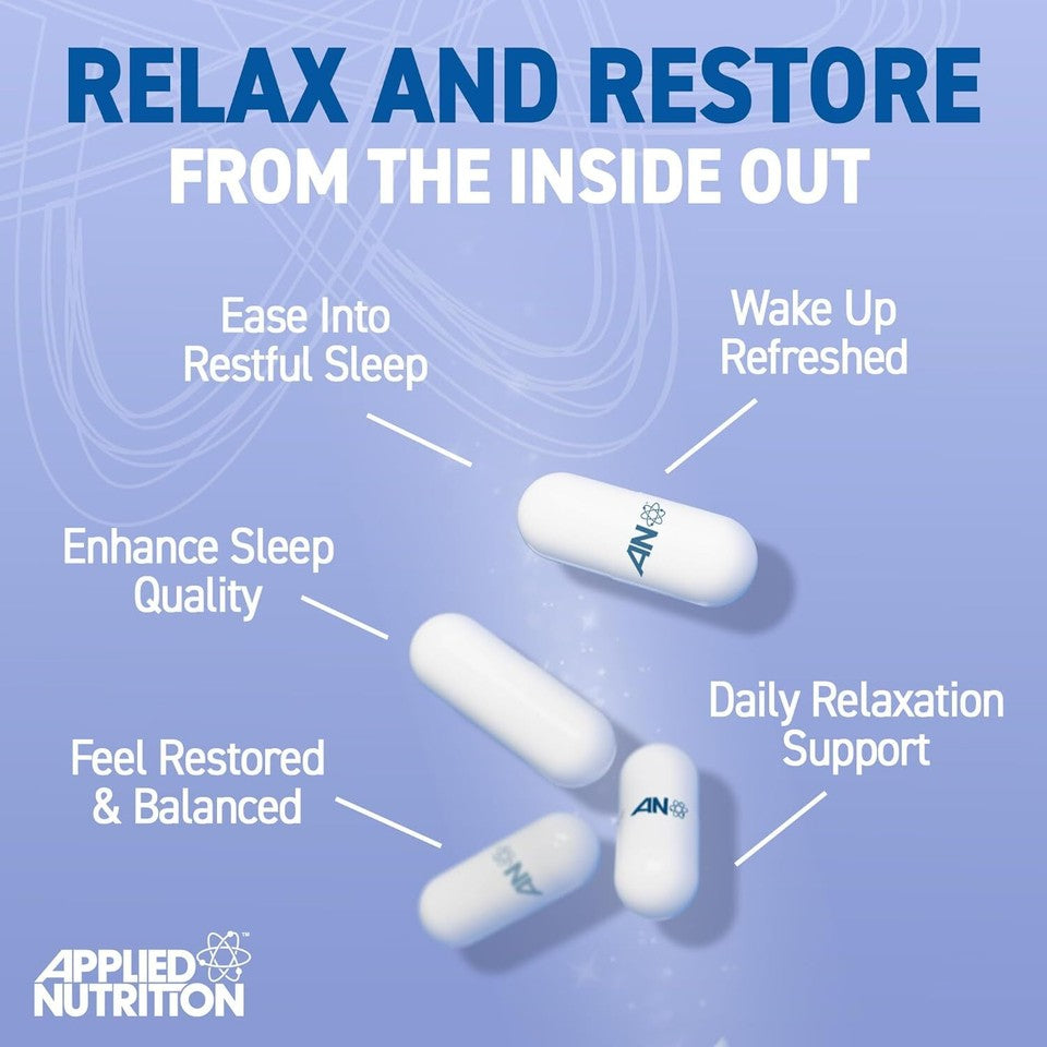 Sleep Support Capsules (60 Capsules) Rejuvenating sleep